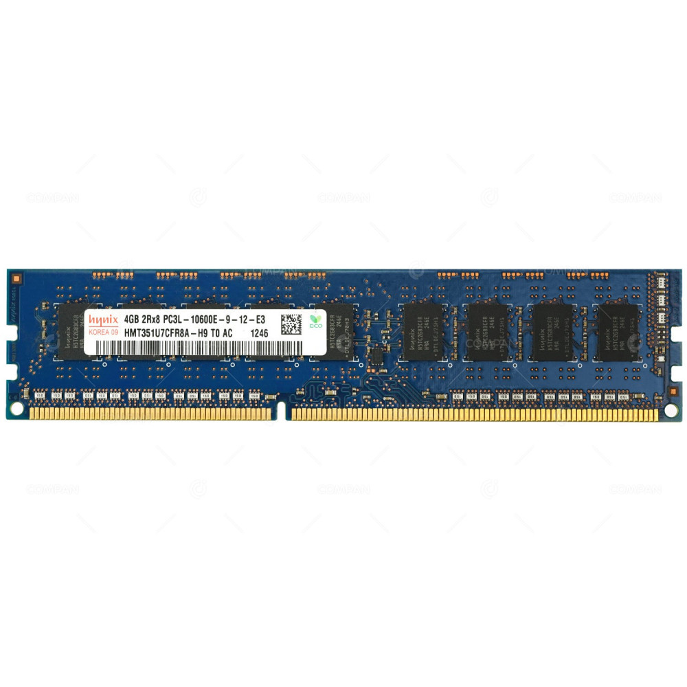 HMT351U7CFR8A-H9 HYNIX MEMORY 4GB 2RX8 PC3L 10600 DDR3 UDIMM